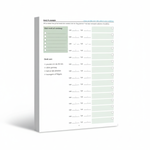 Dagplanner scheurblok 100 vellen